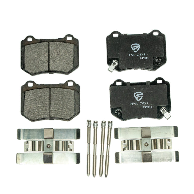 FactionFab V2 Rear Brake Pads 2024-2026 WRX / 2018-2021 STI