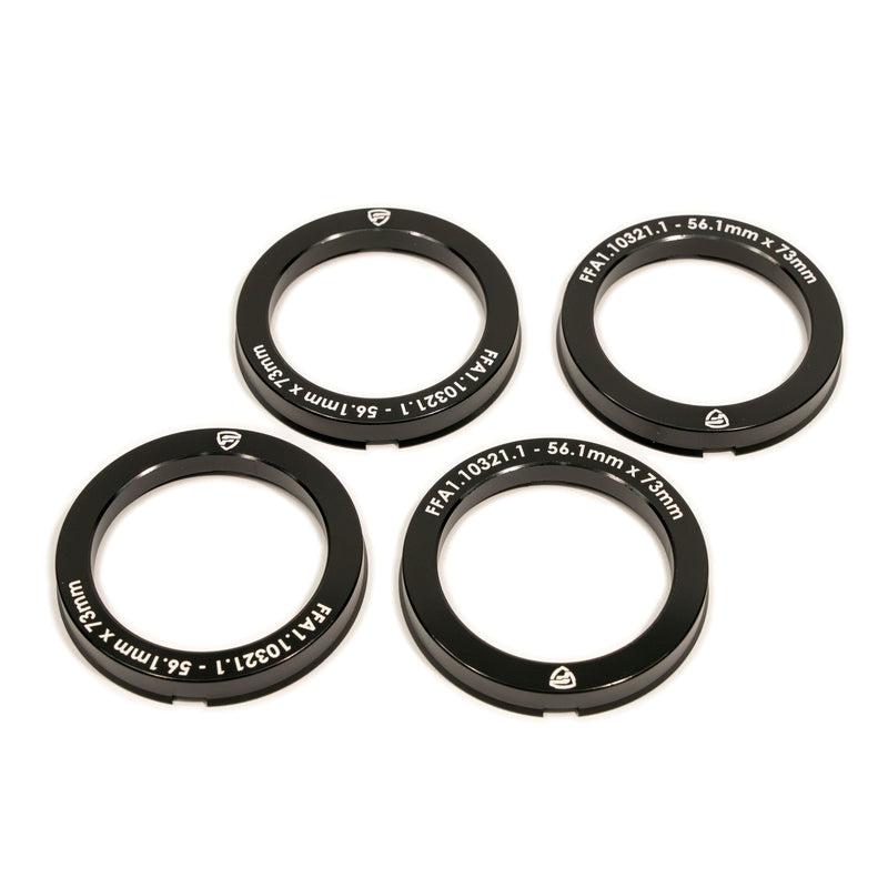 FactionFab 73mm to 56.1mm Hub Centric Ring Set