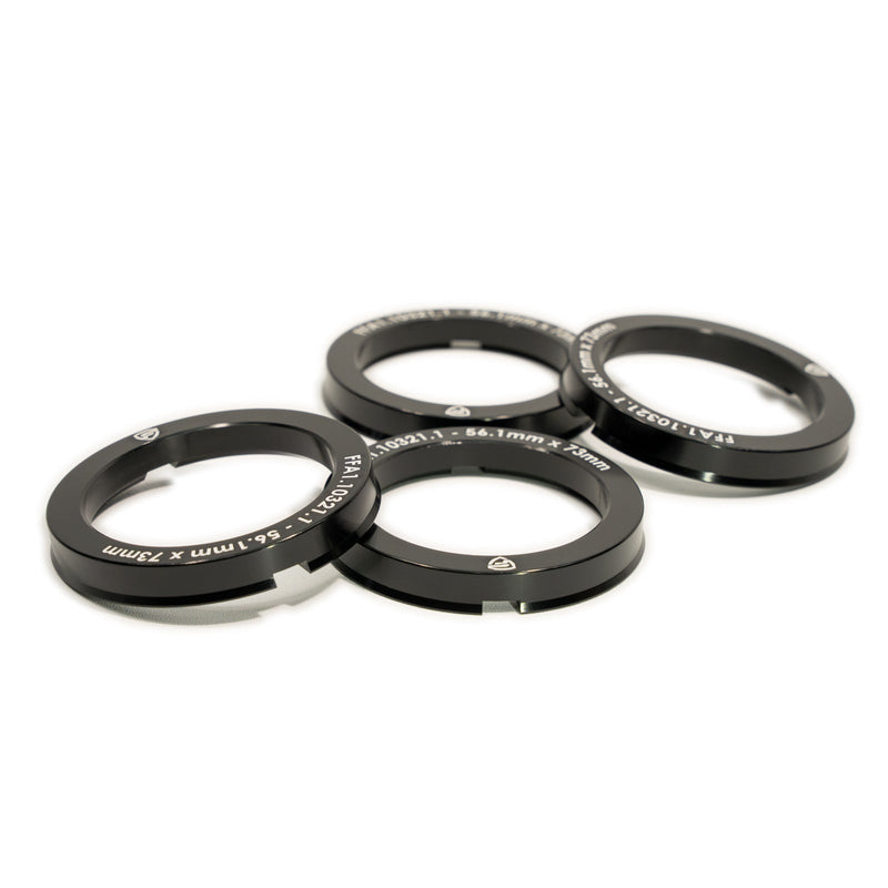 FactionFab 73mm to 56.1mm Hub Centric Ring Set