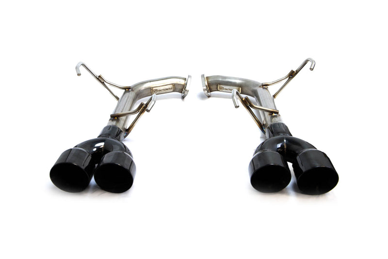 FactionFab Axle Back Exhaust Black Chrome Tip 2022-2026 WRX