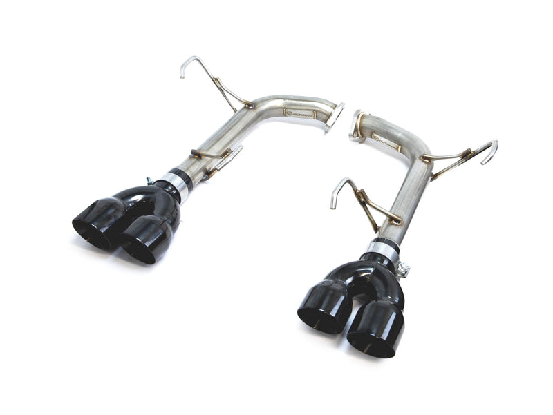 FactionFab Axle Back Exhaust Black Chrome Tip 2022-2026 WRX