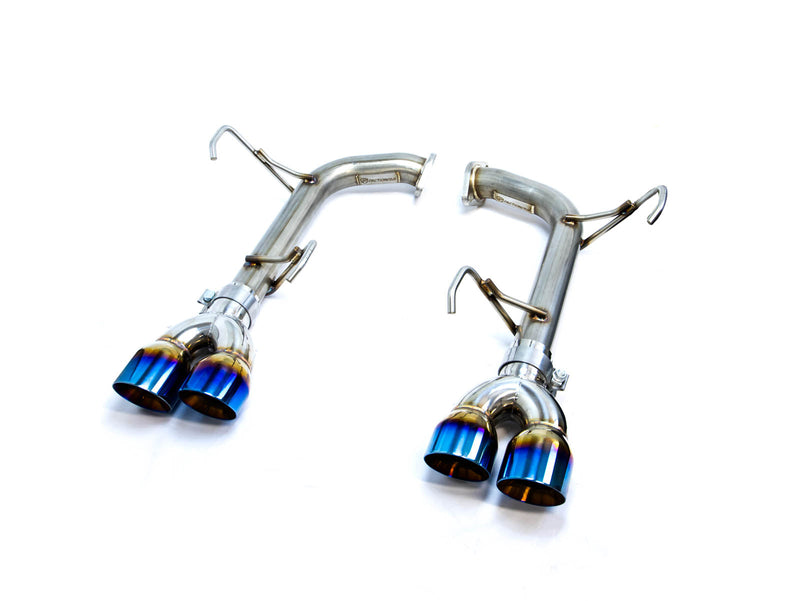 FactionFab Axle Back Exhaust Burnt Stainless Tip 2022-2026 WRX