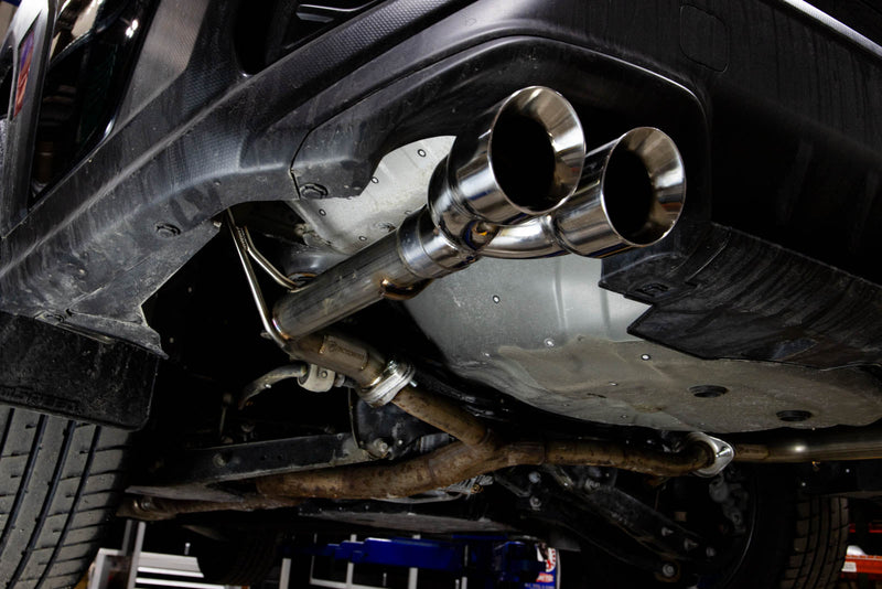 FactionFab Polished Tip Axle Back Exhaust 2022-2026 WRX