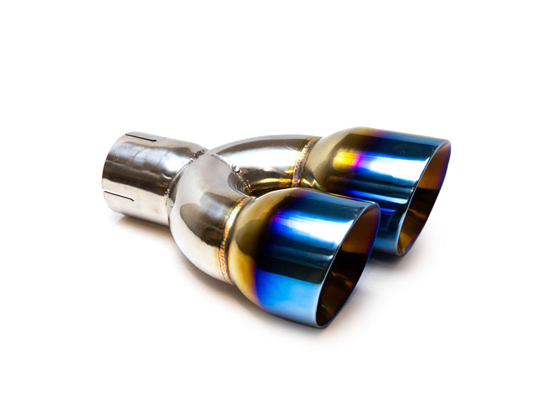 FactionFab Axle Back Exhaust Burnt Stainless Tip 2022-2026 WRX