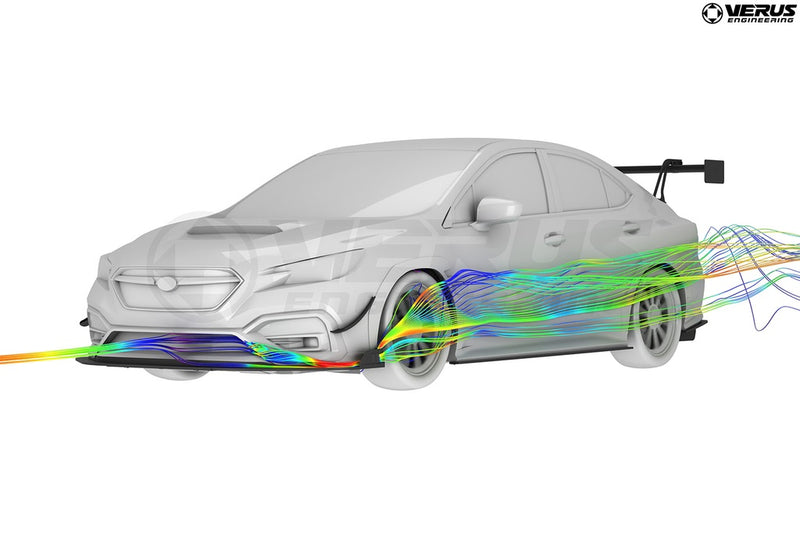 Verus Engineering Front Splitter Endplates 2022+ WRX