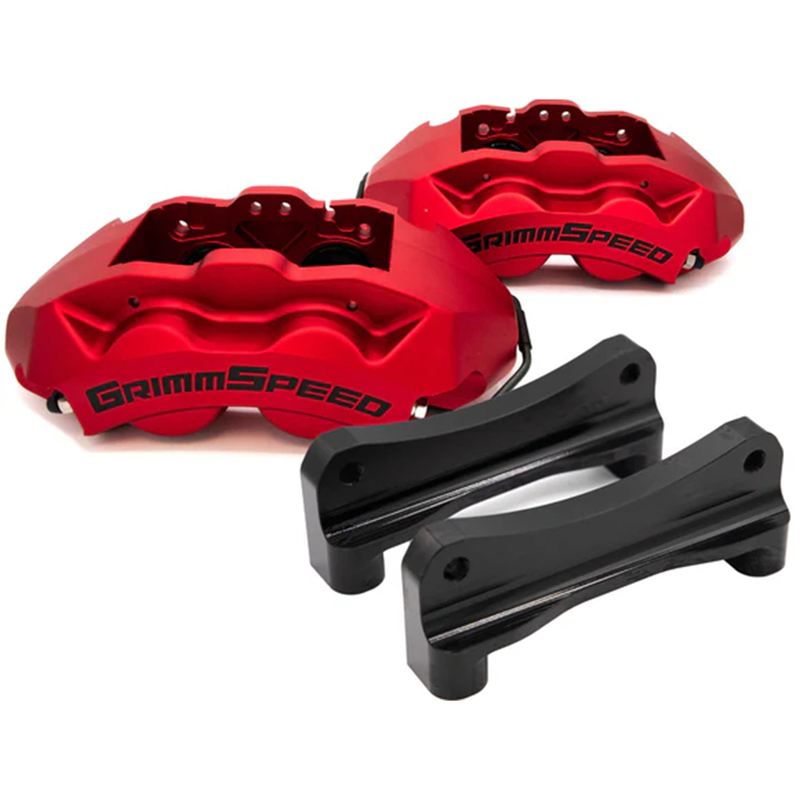 GrimmSpeed 4 Piston Brake Caliper Kit 2002-2021 WRX / 2004-2021 STI