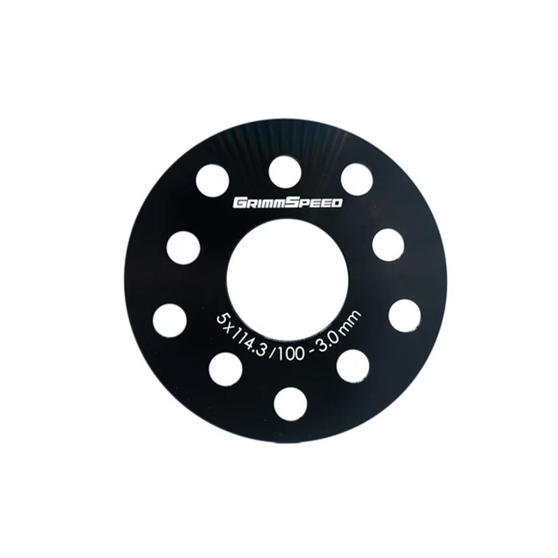 GrimmSpeed 3mm Wheel Spacers 5x114.3/5x100 2002-2026 WRX / 2004-2021 STI