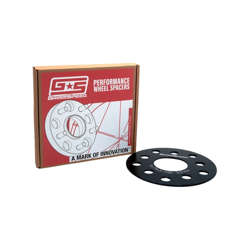 GrimmSpeed 3mm Wheel Spacers 5x114.3/5x100 2002-2026 WRX / 2004-2021 STI