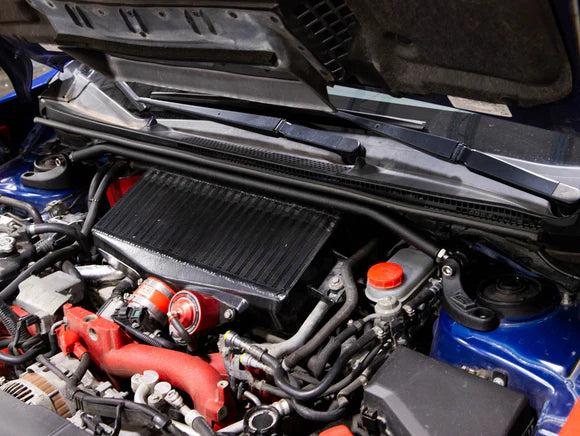 GrimmSpeed Black Front Strut Bar 2015-2021 WRX/STI