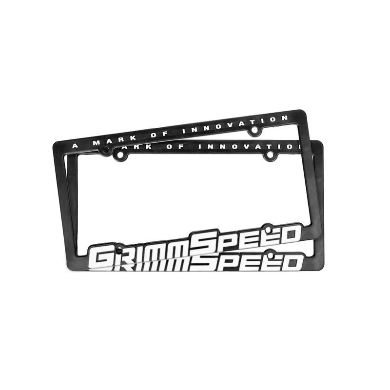 GrimmSpeed License Plate Frames Pair