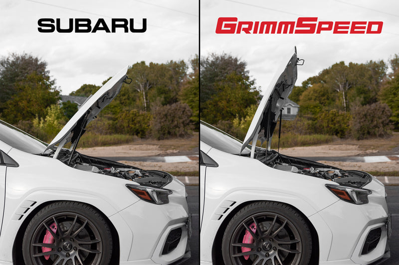 GrimmSpeed High Lift Hood Struts 2015+ WRX / 2015-2021 STI