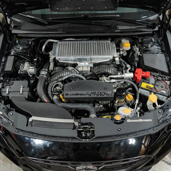 GrimmSpeed Black Pulley Cover 2022+ WRX