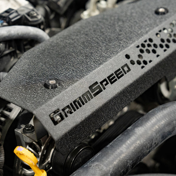 GrimmSpeed Black Pulley Cover 2022+ WRX