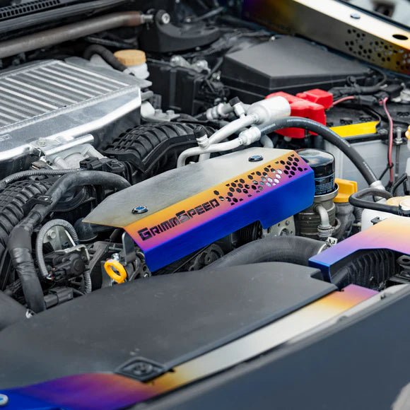 GrimmSpeed Titanium Pulley Cover 2022+ WRX