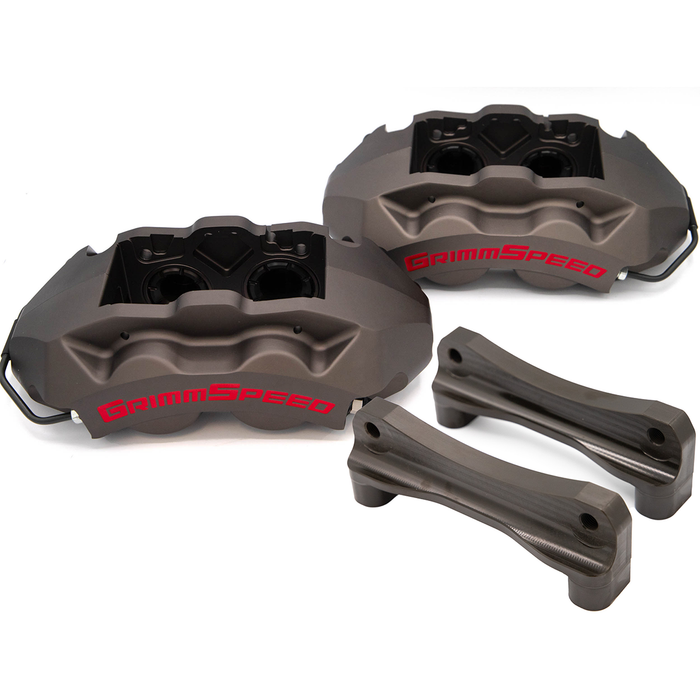 GrimmSpeed 4 Piston Brake Caliper Kit 2002-2021 WRX / 2004-2021 STI