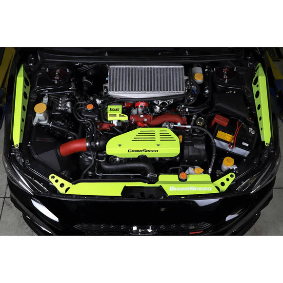 GrimmSpeed Neon Green Electronic Boost Control Cover 2008-2021 STI