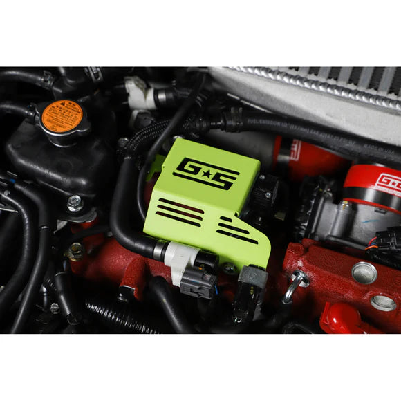 GrimmSpeed Neon Green Electronic Boost Control Cover 2008-2021 STI