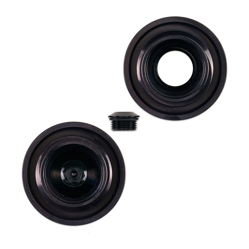 IAG Black Revolve Engine Oil Fill Cap 2002-2026 WRX / 2004-2021 STI