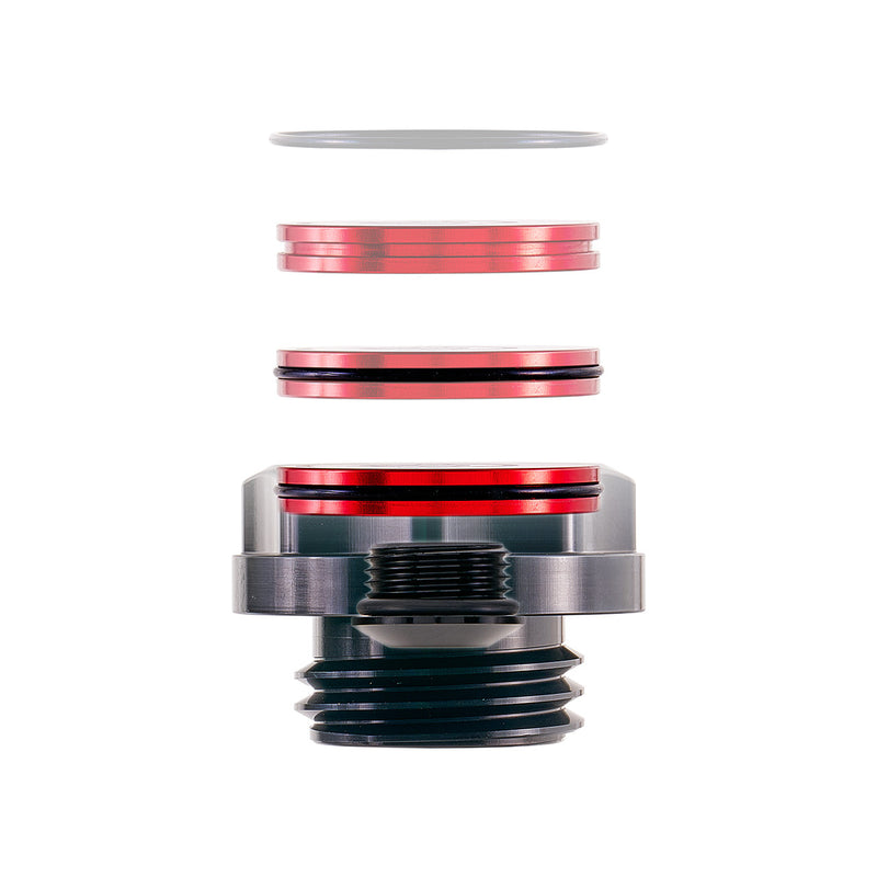 IAG Black Revolve Engine Oil Fill Cap 2002-2026 WRX / 2004-2021 STI