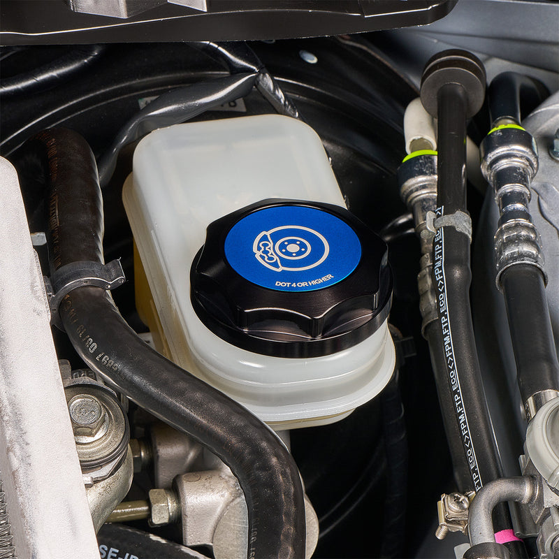 IAG Blue Revolve Brake Fluid Reservoir Cap 2002-2026 WRX / 2004-2021 STI