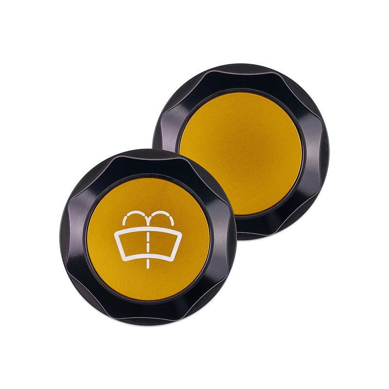 IAG Gold Revolve Washer Fluid Reservoir Cap 2002-2021 WRX / 2004-2021 STI