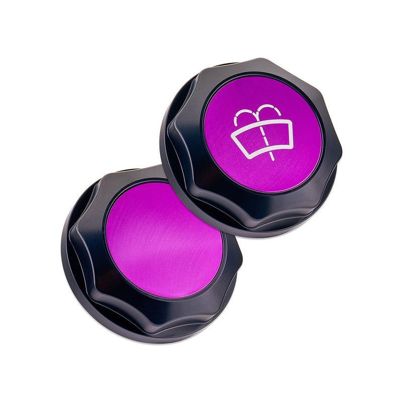IAG Purple Revolve Washer Fluid Reservoir Cap 2002-2021 WRX / 2004-2021 STI
