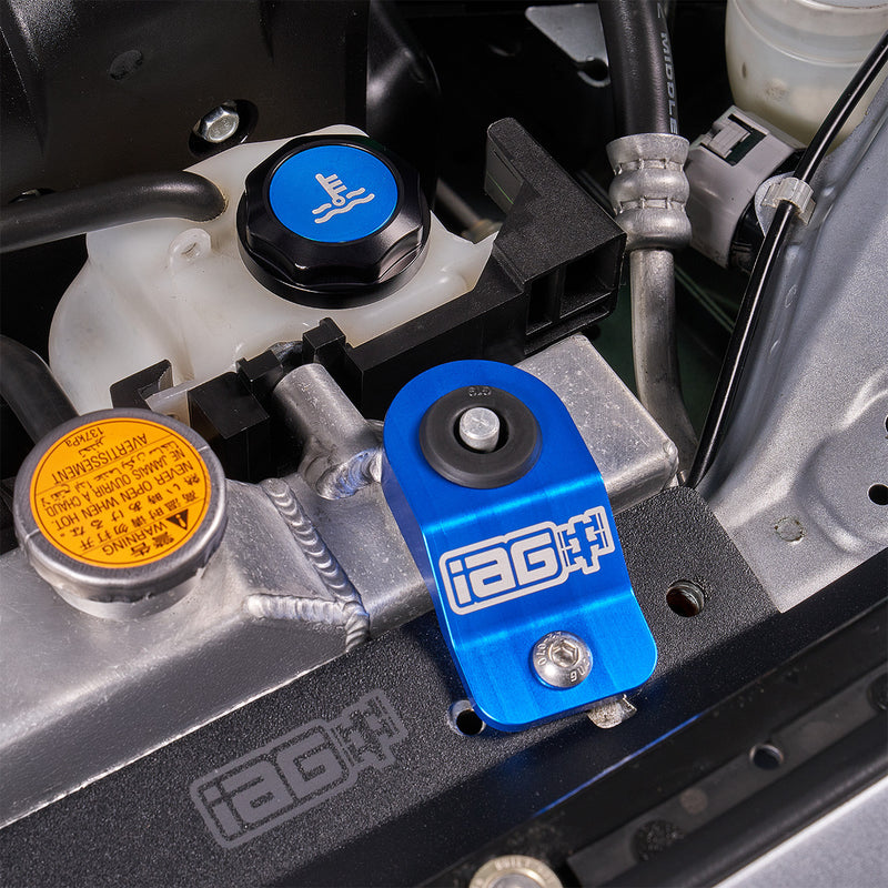 IAG Black Radiator Stays 2015-2021 WRX / 2015-2021 STI