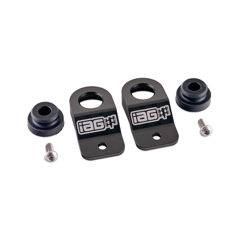 IAG Black Radiator Stays 2015-2021 WRX / 2015-2021 STI