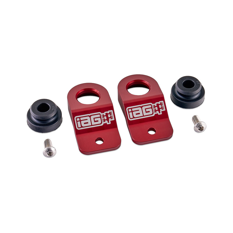 IAG Red Radiator Stays 2015-2021 WRX / 2015-2021 STI