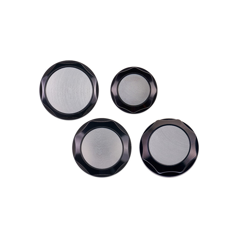 IAG Silver Revolve Engine Bay Dress-Up Cap Kit 2015-2021 WRX