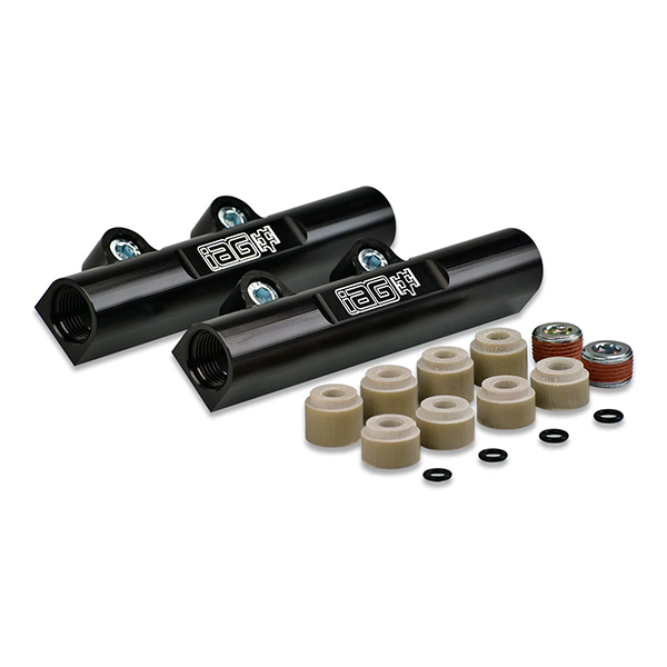 IAG Black V3 Top Feed Fuel Rails 2002-2014 WRX / 2007-2021 STI
