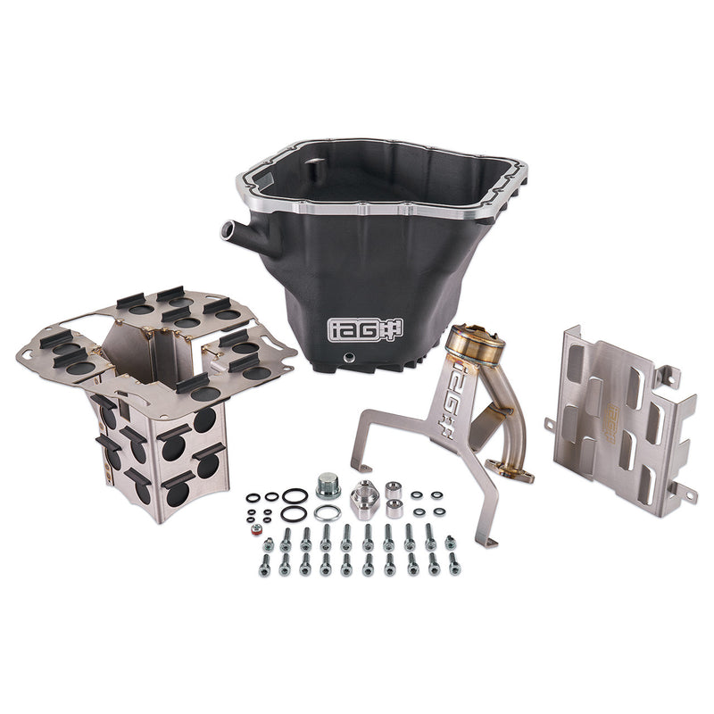 IAG Black Competition Series Oil Pan Package 2002-2014 WRX / 2004-2021 STI
