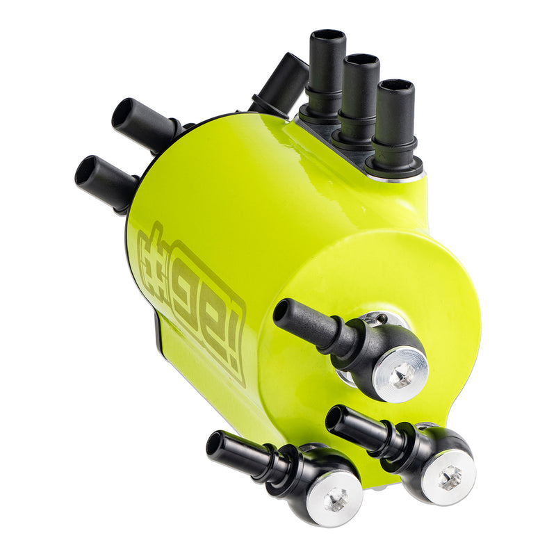 IAG Neon Yellow Street Series Air Oil Separator 2002-2007 WRX / 2004-2007 STI