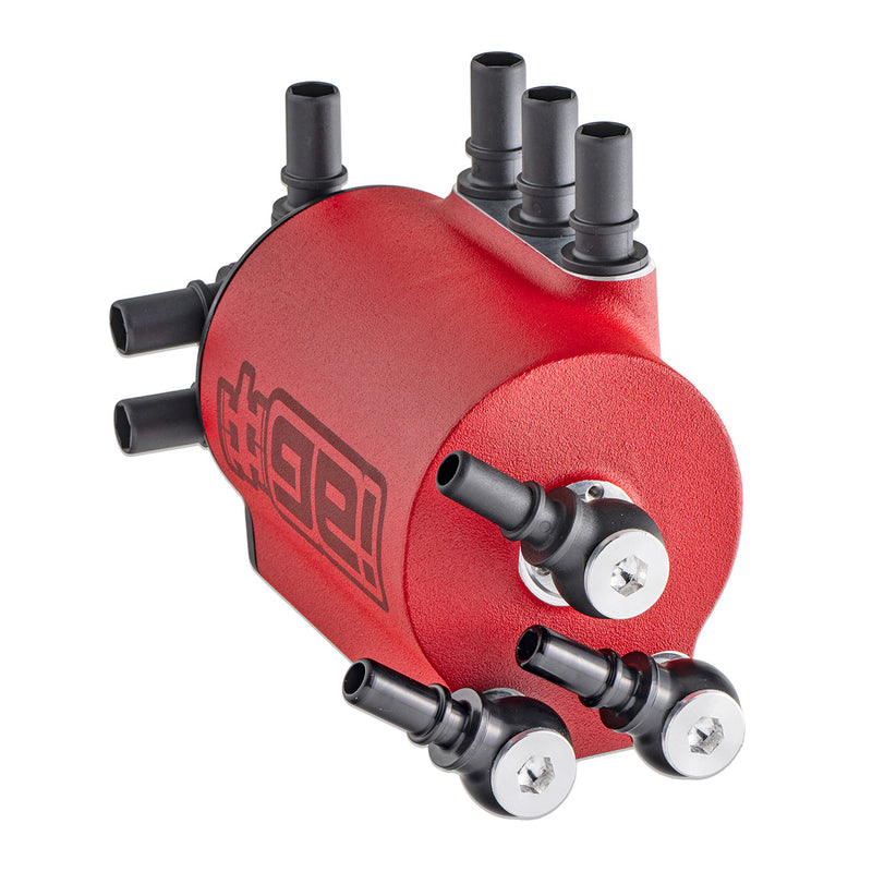 IAG Red Street Series Air Oil Separator 2008-2014 WRX / 2008-2021 STI