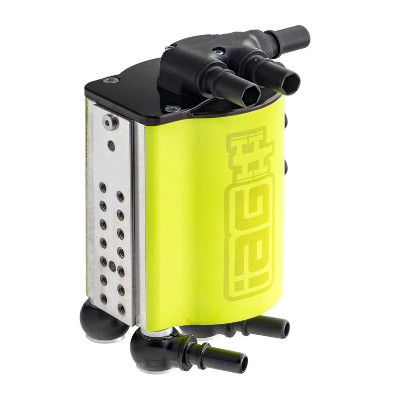 IAG Neon Yellow Street Series Air Oil Separator 2008-2014 WRX / 2008-2021 STI