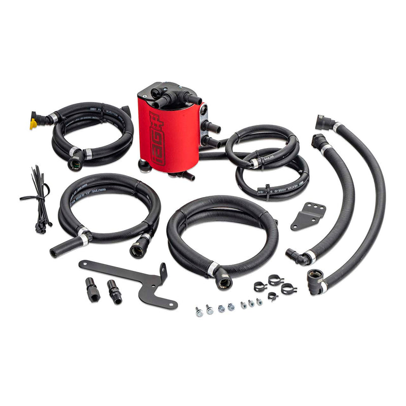IAG Street Series Red Air Oil Separator 2015-2021 WRX