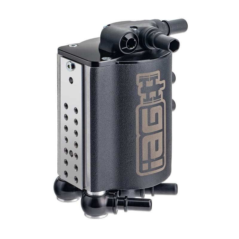 IAG Street Series Black Air Oil Separator 2015-2021 WRX