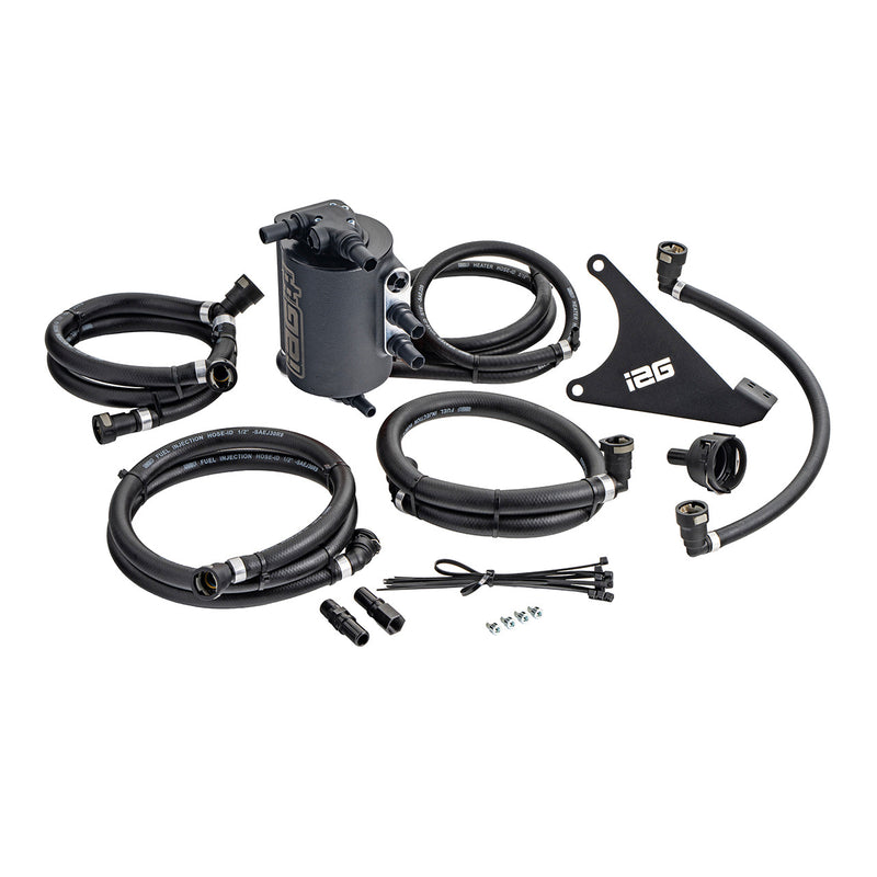 IAG Street Series Black Air Oil Separator 2022+ WRX