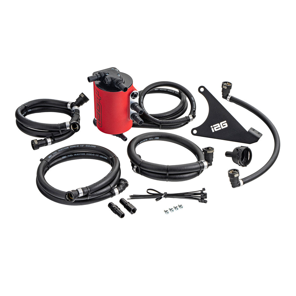 IAG Street Series Red Air Oil Separator 2022-2026 WRX — WRXDaily