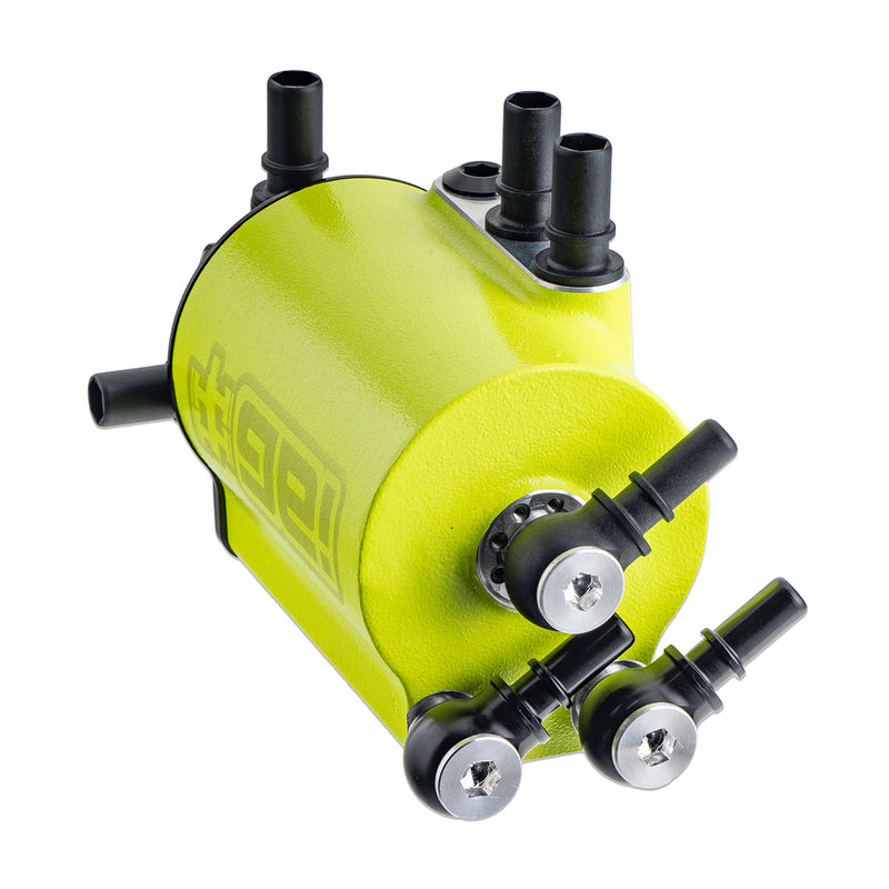 IAG Street Series Neon Yellow Air Oil Separator 2022+ WRX
