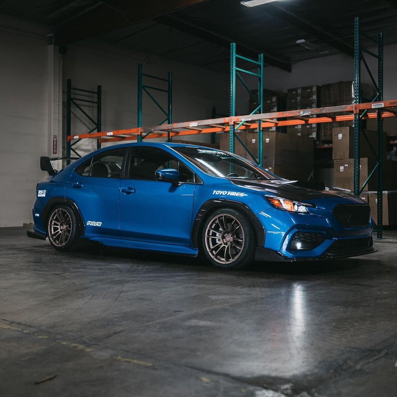 Seibon Carbon Fiber Front Bumper Arch Garnish 2022+ WRX