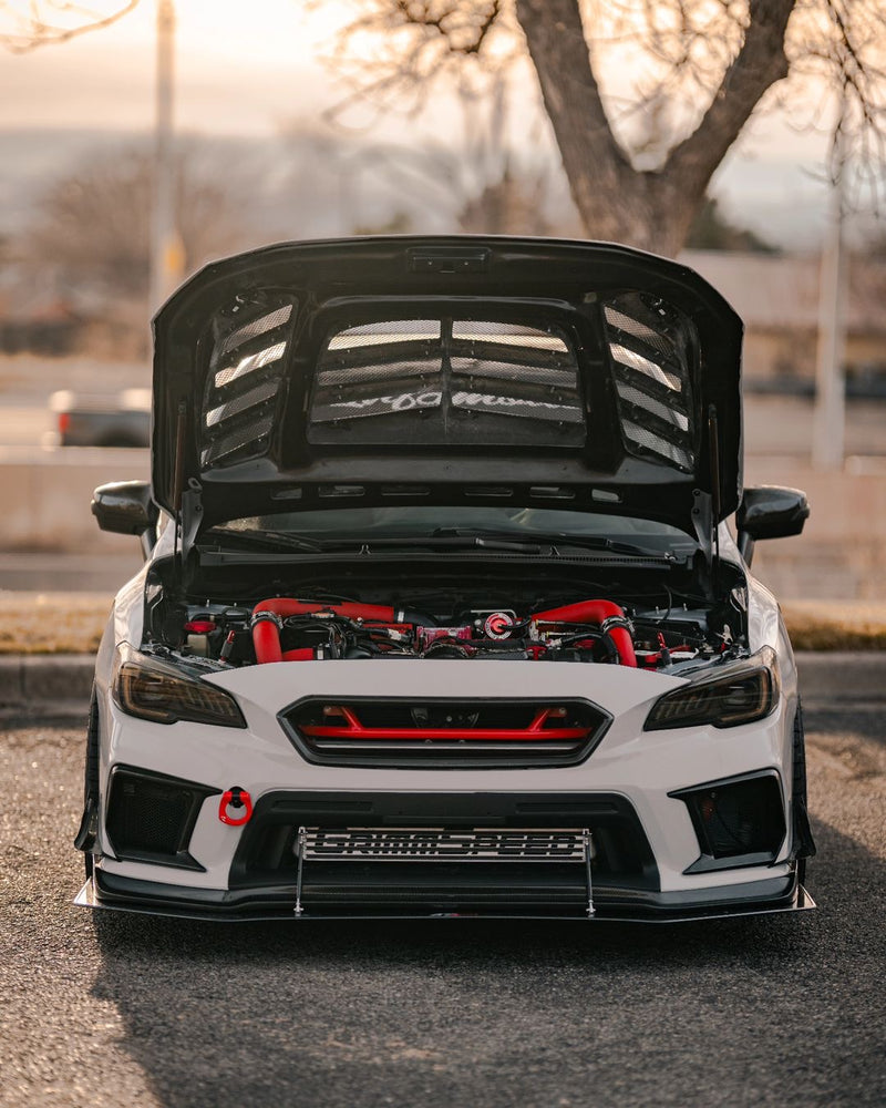 MSP Circuit Style Carbon Fiber Hood 2015-2021 WRX / 2015-2021 STI