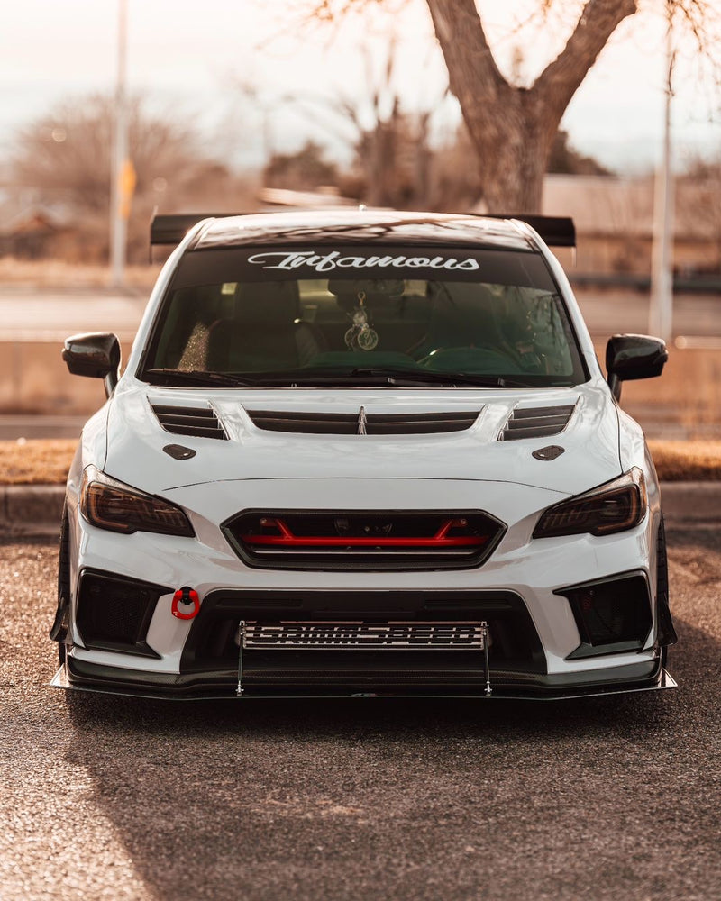 MSP Circuit Style Carbon Fiber Hood 2015-2021 WRX / 2015-2021 STI