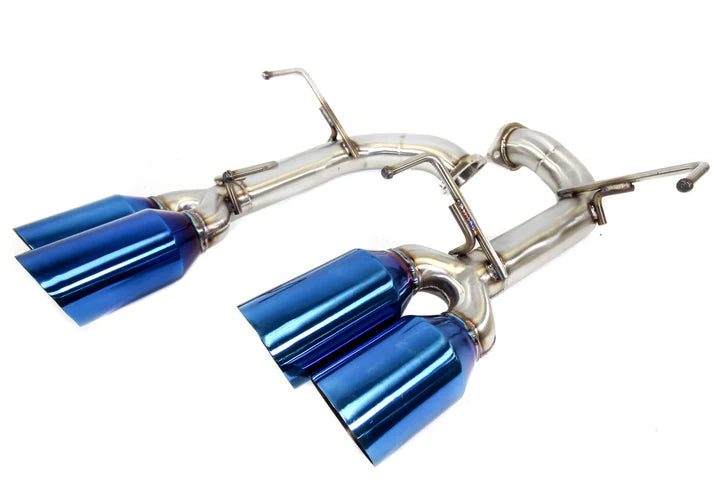 PLM V2 Axleback Muffler Deletes Titanium Tips 2015-2021 WRX / 2015-2021 STI