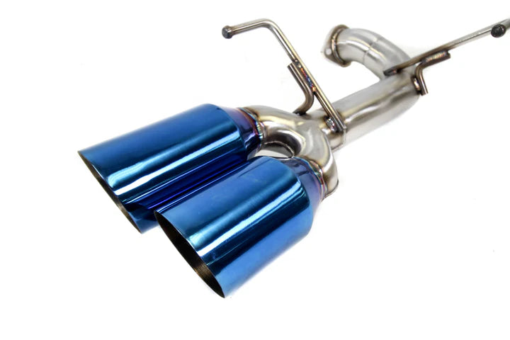 PLM V2 Axleback Muffler Deletes Titanium Tips 2015-2021 WRX / 2015-2021 STI