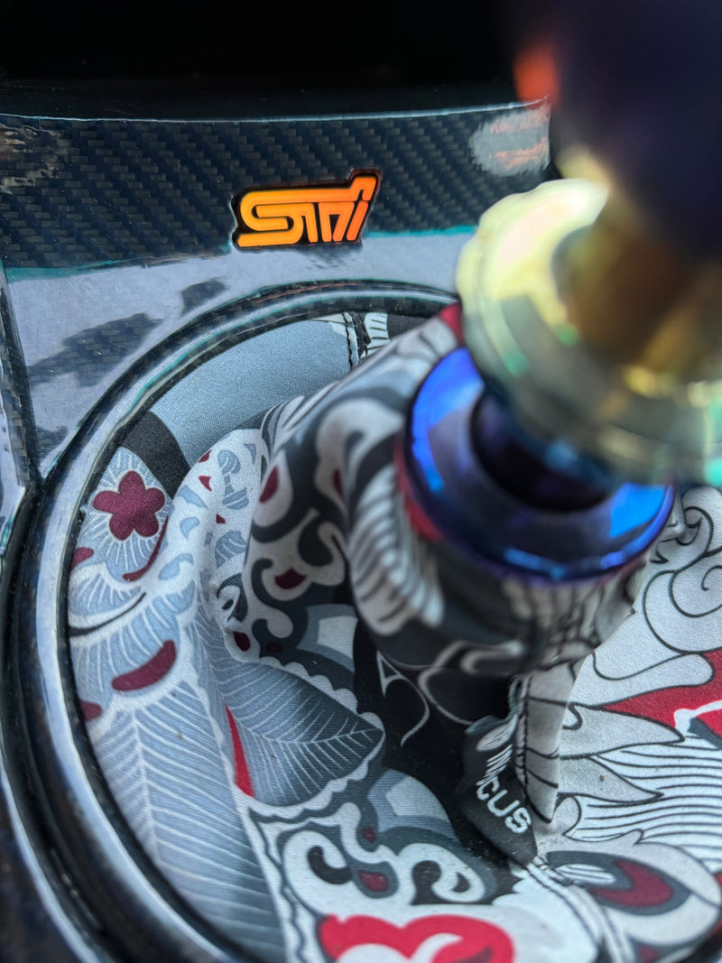 Lit Logos RGB STI Shifter Trim Badge 2008-2021 STI