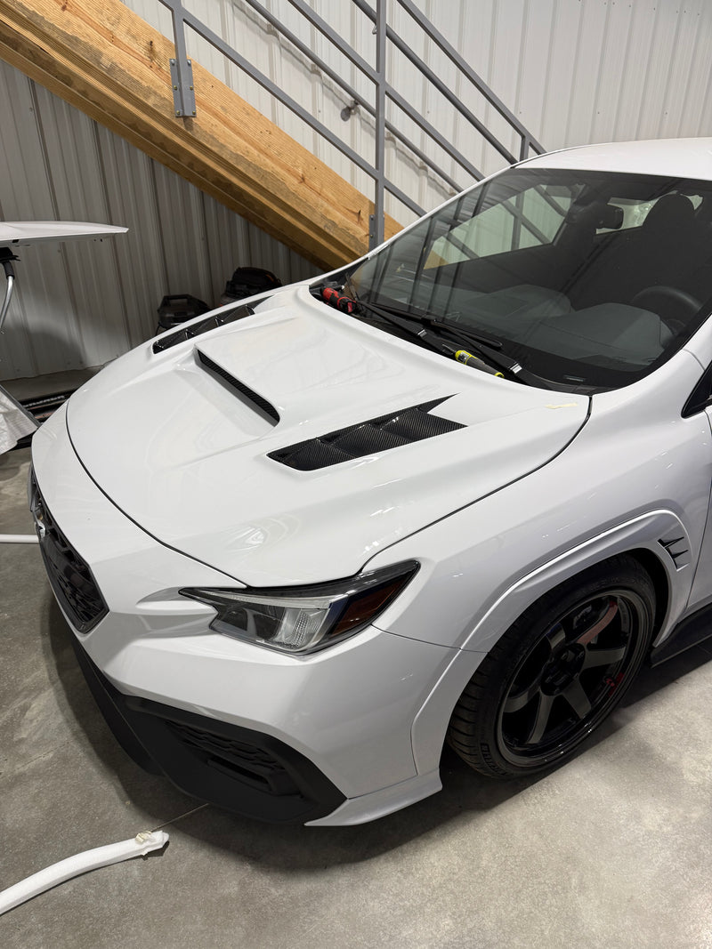 MSP VR Style Paint Matched Hood 2022-2026 WRX
