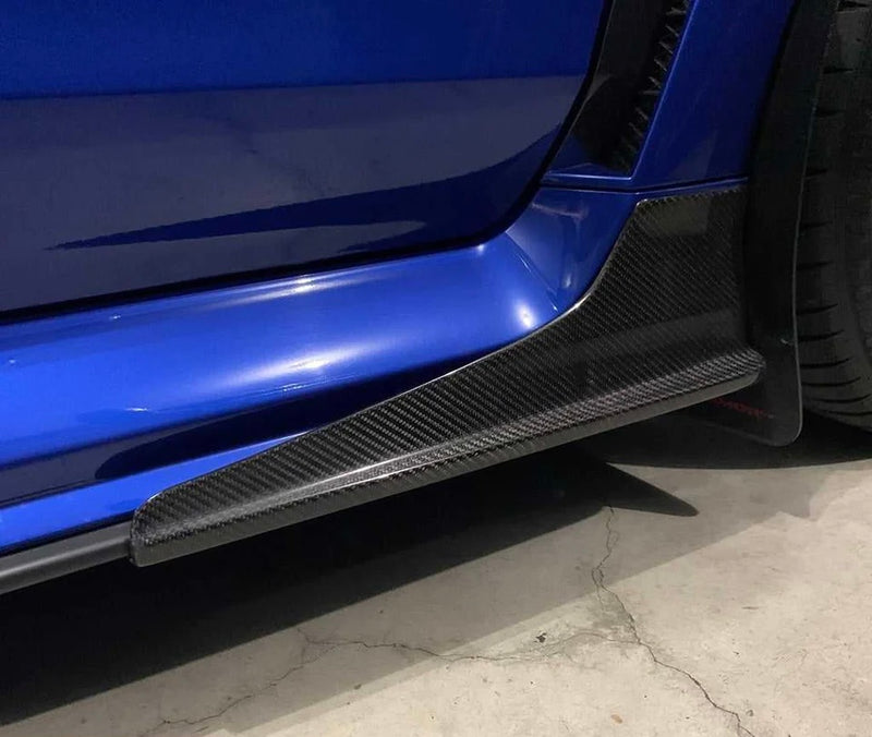 MSP VR Style Carbon Fiber Side Skirt Caps 2015-2021 WRX/STI