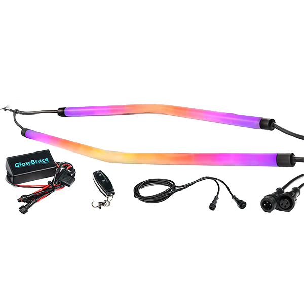 IcyAero GlowBrace Front Brace Bar 2002-2007 WRX / 2004-2007 STI
