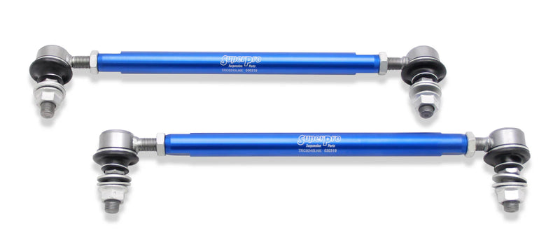SuperPro Adjustable Front Sway Bar Endlinks 2022-2026 WRX